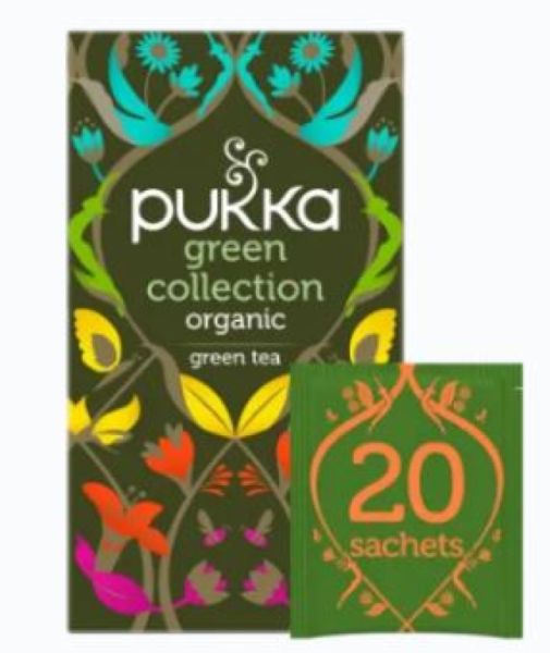 Infusión Green Colección 20 Bolsitas Bio - PUKKA