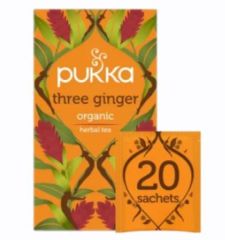 Kopen PUKKA Drie biologische gemberinfusie 20 filters Door 4,65€