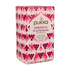 Comprar PUKKA ELDER INFUSION ECHINACEA ELDER FLOWER 20 bl BIO Por 4,65€