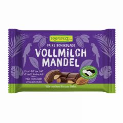 Buy RAPUNZEL SNACK CHOCOLATE MILK-ALMEND.RAPUNZ 100G By 3,95€