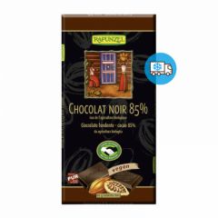 Buy RAPUNZEL CHOCOLATE TABLET 85% CACAO RAPUNZEL 80G By 3,15€