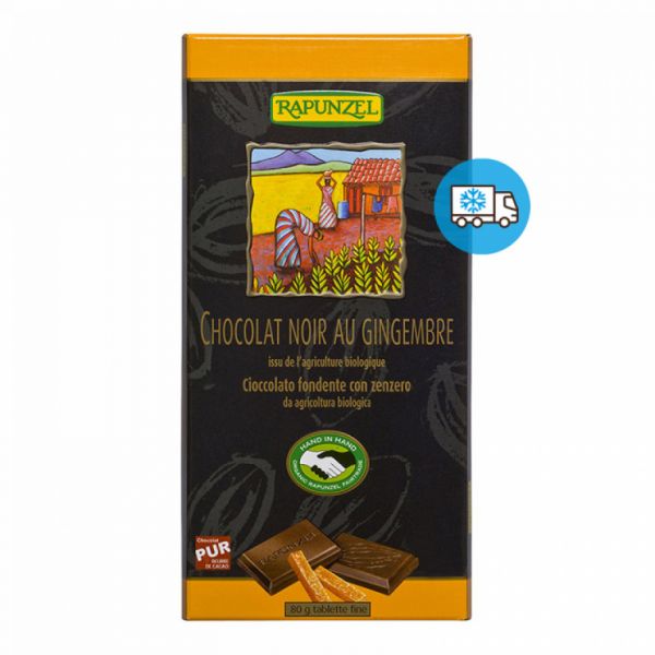 RAPUNZEL GEMBERCHOCOLADETABLET 80G - RAPUNZEL