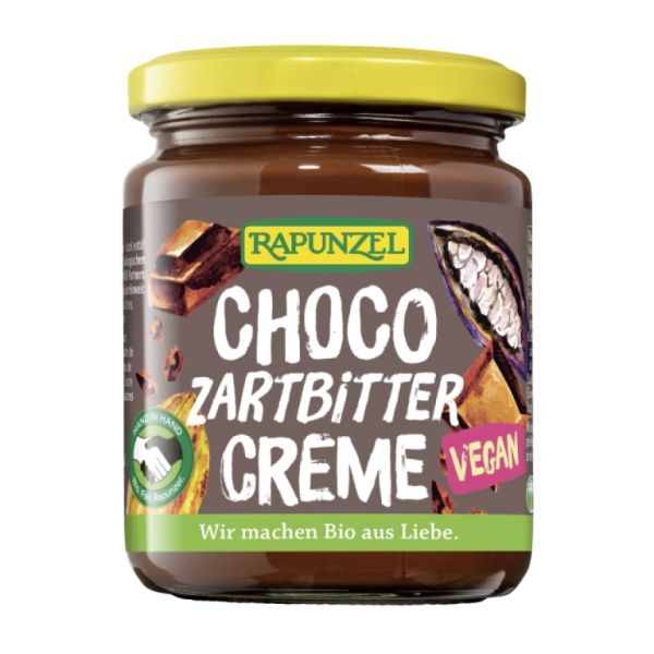 CREMA DI CIOCCOLATO NERO 250 g - RAPUNZEL