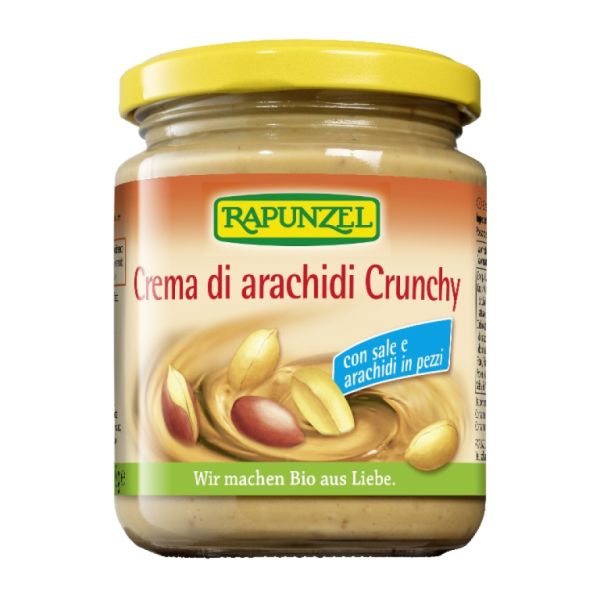 BURRO DI ARACHIDI SALE CROCCANTE 250 g - RAPUNZEL