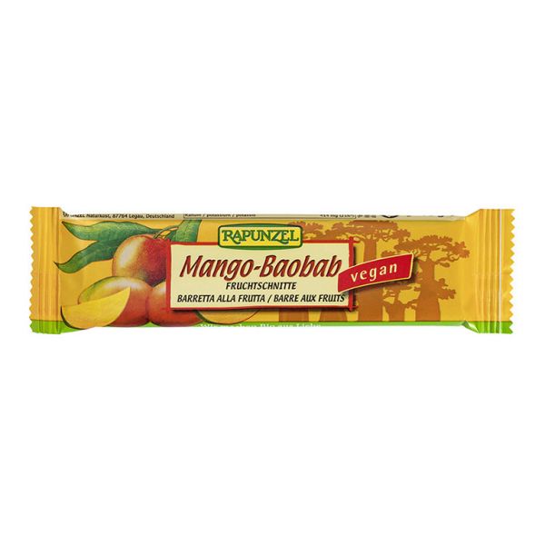 MANGO-BAOBAB BAR RAPUNZEL 40 G - RAPUNZEL