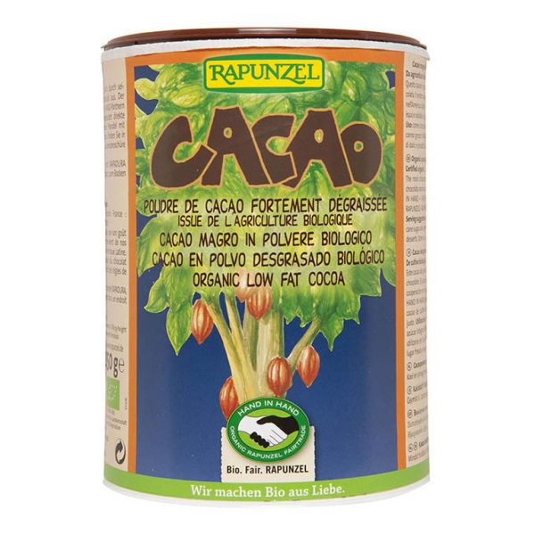 CACAU EM PÓ RAPUNZEL 250 G - RAPUNZEL