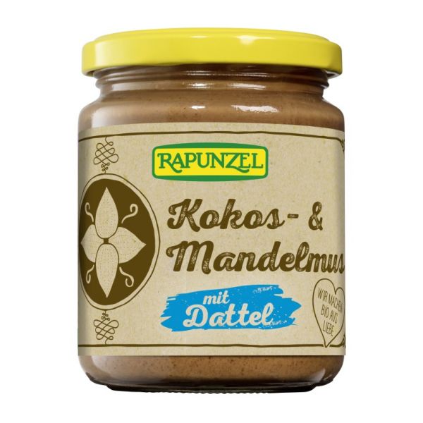 RAPUNZEL CREMA DI MANDORLE COCCO DATTERI 250 G