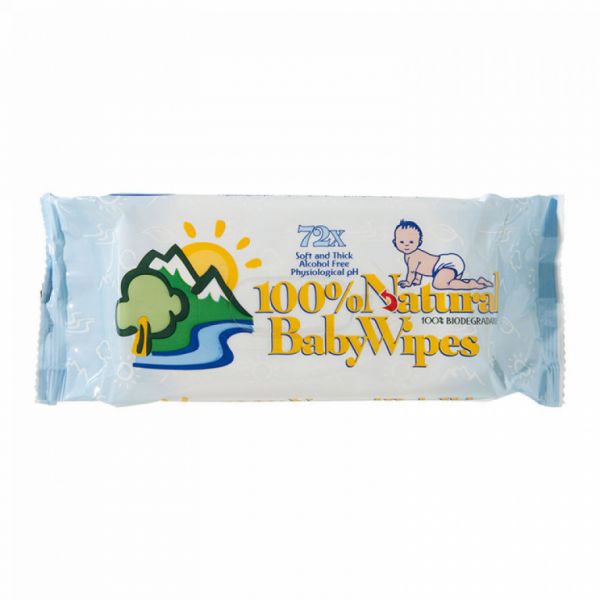 Lenços umedecidos 72 unidades - BABYWIPES