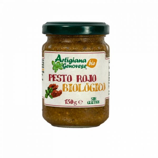 Pesto rosso artigianale alla genovese 130 grammi