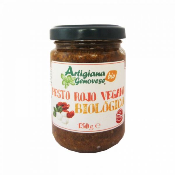 Artigiana vegan rosso pestosaus 130 gram