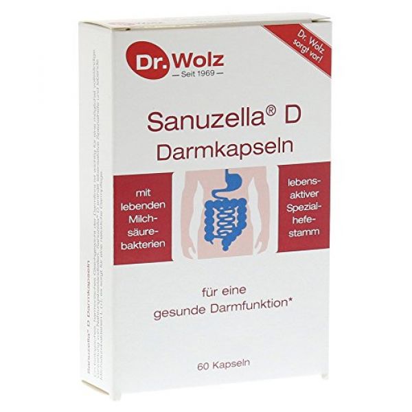 Sanuzella D 60 Cápsulas - DR WOLZ