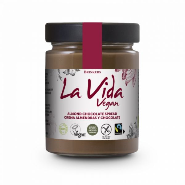 VIDA VEGAN CREMA DI MANDORLE AL CIOCCOLATO 270 G