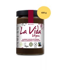 Comprar LA VIDA VEGAN CREMA CHOCO ALMENDRAS VIDA VEGAN   600G  Consultar Precio