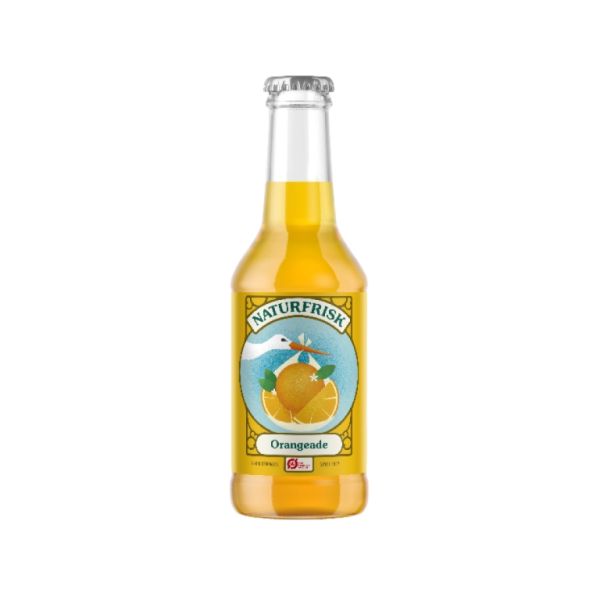 ORANGEN-SOFTDRINK 25 cl - NATURFRISK