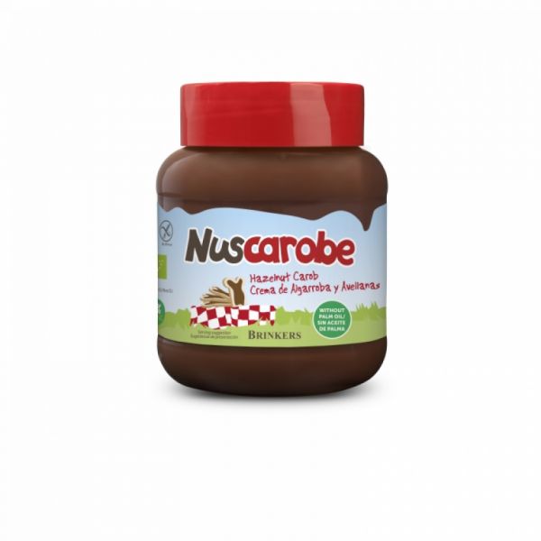 CREMA DI CARRUBE NOCCIOLE NUSCAROBE 350G