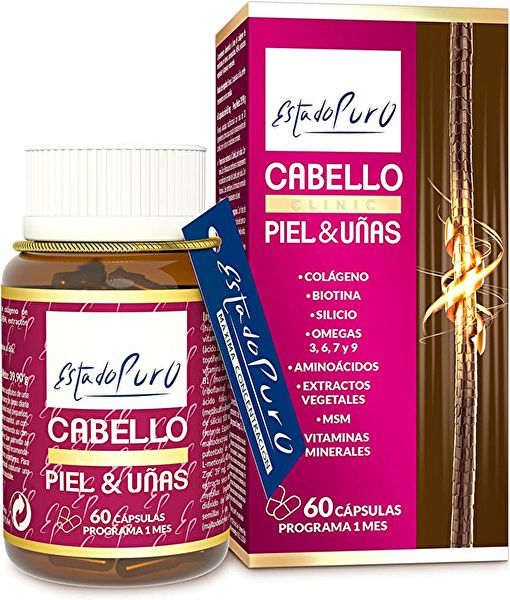 Capelli, Pelle e Unghie allo Stato Puro 60 Capsule Vegetali Img 3