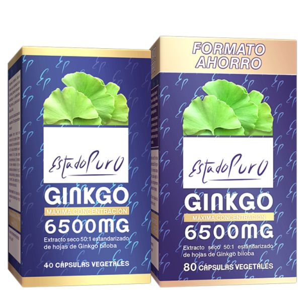 Estado Puro Ginkgo 80 Cápsulas - TONGIL