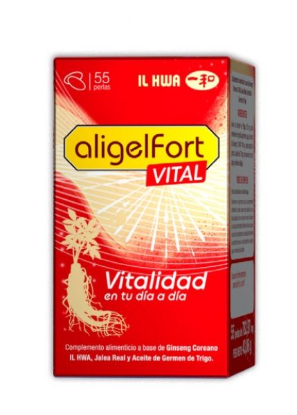 Aligel Fort Vital 800 mg 55 parels - TONGIL