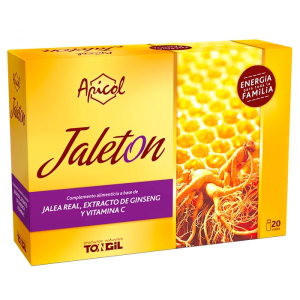 APICOL JALETON 20 injectieflaconsX 10 ml - TONGIL