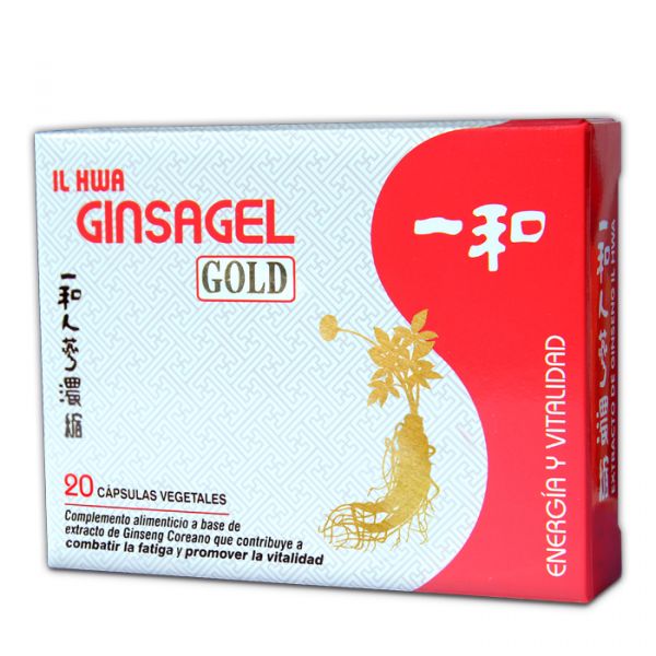 Ginsagel Gold 20 cápsulas vegetais - TONGIL