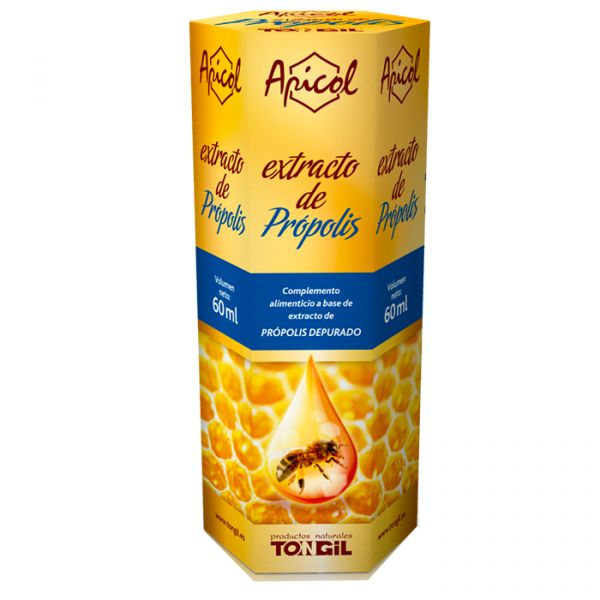 APICOL EXTRATO PRÓPOLIS 60 ml SEM ÁLCOOL