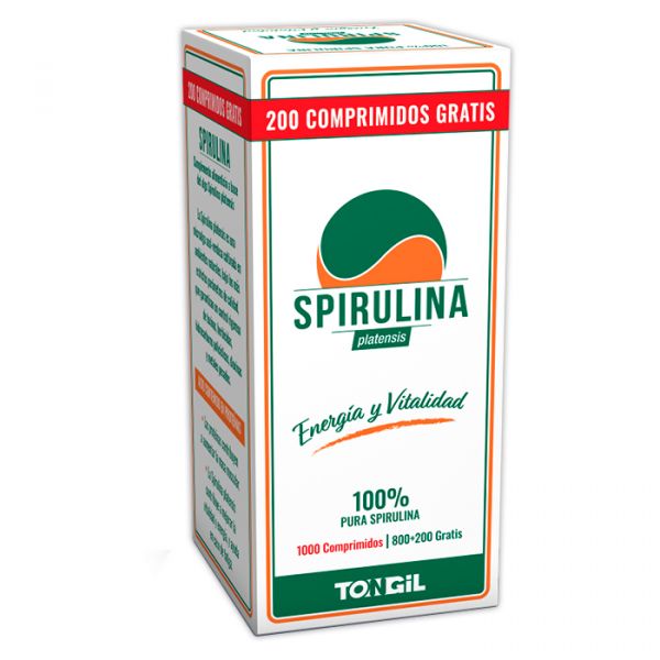 ESPIRULINA 800 + 200  Comp - TONGIL