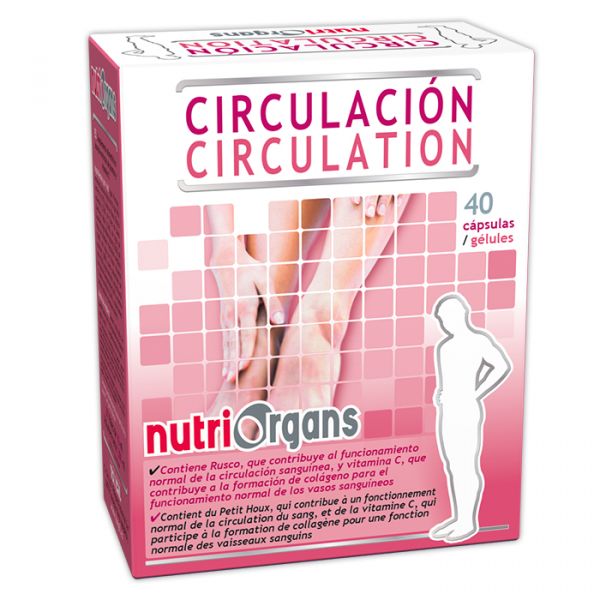 NUTRIORGANS CIRCULACION 40 Caps - TONGIL