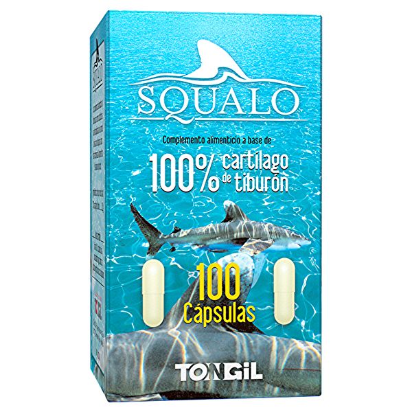 SQUALO 100 Cápsulas - Cartilagem de tubarão