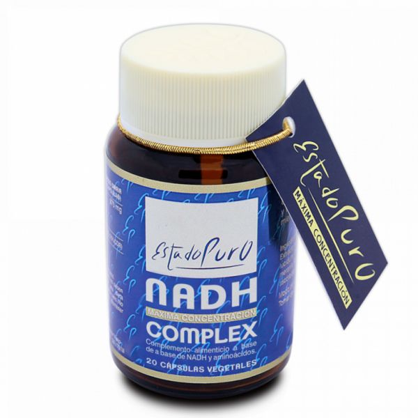 Estado Puro NADH Complex 20 Vcaps - TONGIL