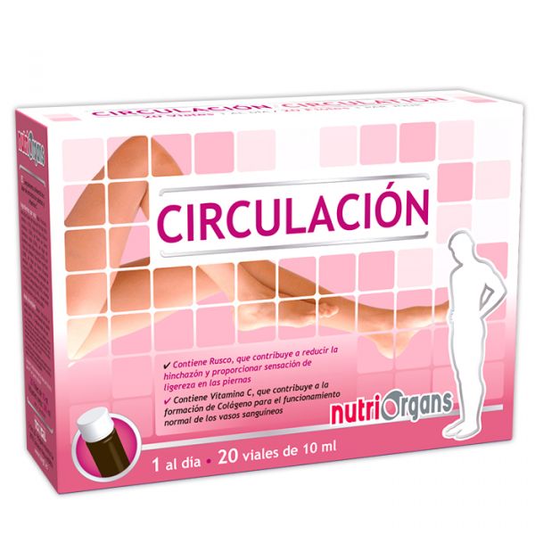 NUTRIORGANS CIRCULACION 20 Amp - TONGIL