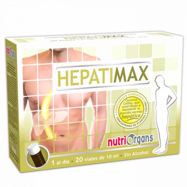 NUTRIORGANS HEPATIMAX 20 Ampoules x 10 ml - TONGIL