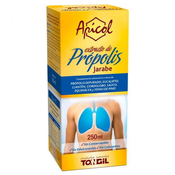 APICOL EXTRATO DE PRÓPOLIS XAROPE 250 ml - TONGIL