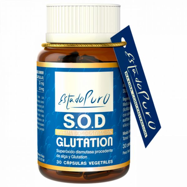 Glutathion SOD à l'état pur 30 Vcaps - TONGIL