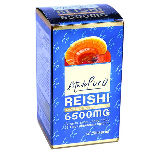 Estado Puro Reishi 6500 mg 60 Cápsulas - TONGIL