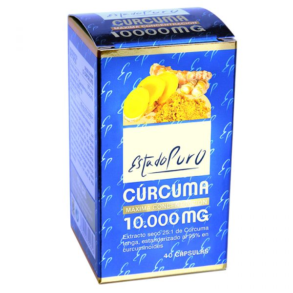 CURCUMA ALLO STATO PURO 10.000 mg 40 Caps - TONGIL