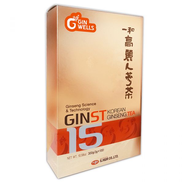 Chá GINST15 100 Envelopes (Chá Ginseng) - TONGIL