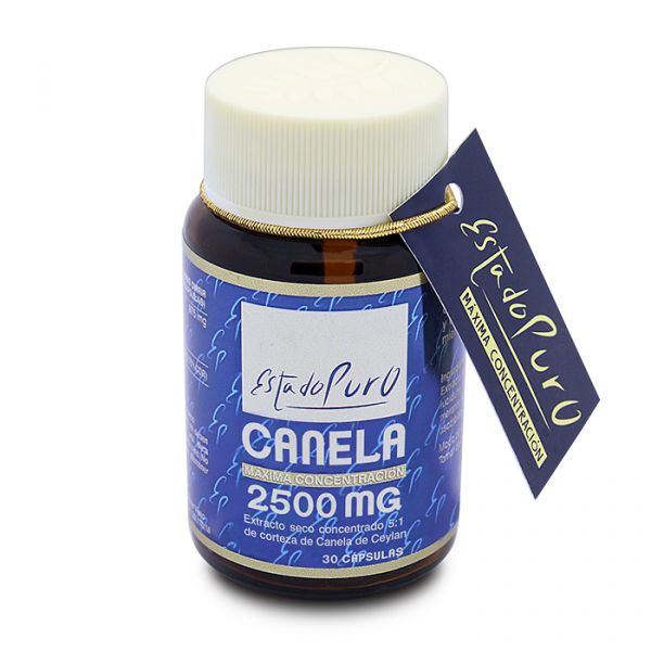 Canela Estado Puro 2500 mg 30 Cápsulas - TONGIL