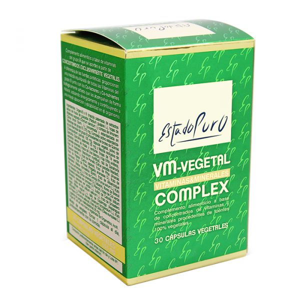 Complexo Vegetal Pure State VM 30 Vcaps - TONGIL