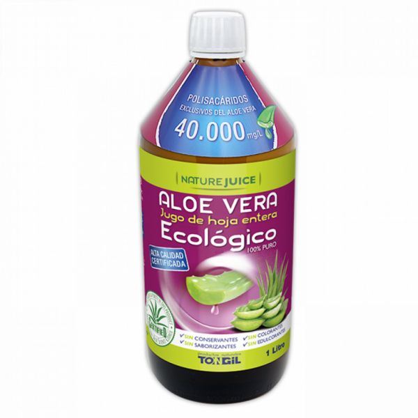 ALOE VERA ECOLÒGIC 100% PUR 1 Litre - TONGIL