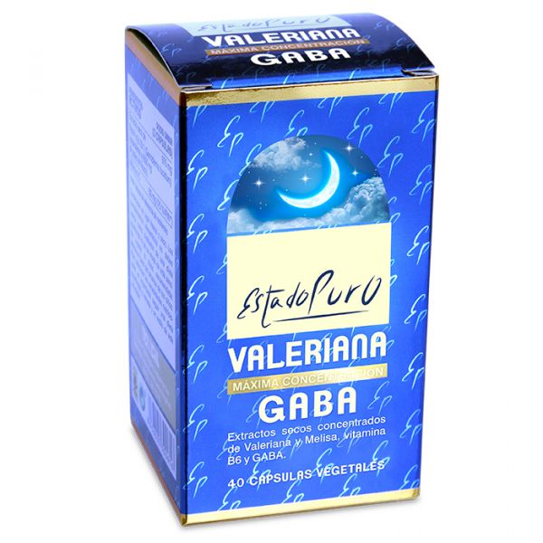 Estat Pur Valeriana amb Gaba 40 Vcaps - TONGIL