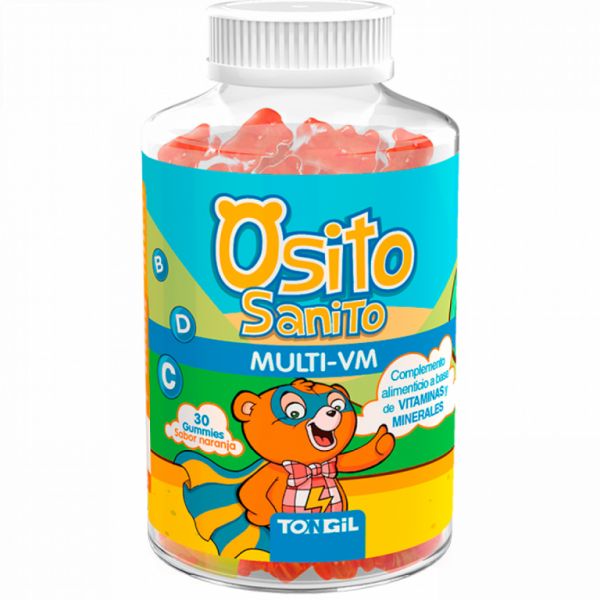 Gomas Osito Sanito Multivitaminas 30 Unidades