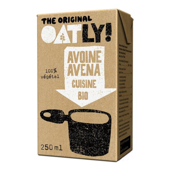 CRÃˆME D'AVOINE L. CUISINE OATLY BIO 250 ML