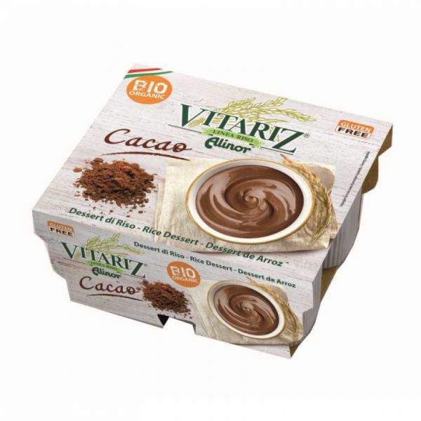 DESSERT RICE CHOCOLATE VITARIZ 4 X 100 G - VITARIZ