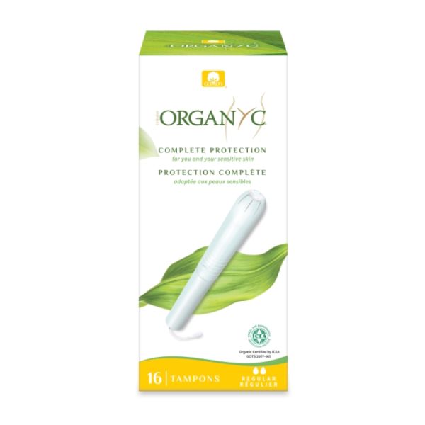 ORGANYC APPLICATOR REGULIERE TAMPONS 16 HE