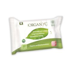 Buy ORGANYC ORGANYC COTTON INTIMATE WIPES 20 U  Consult Price