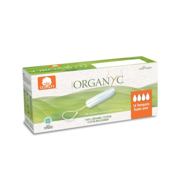 SUPER PLUS ORGANYC TAMPONS 16 HE - ORGANYC