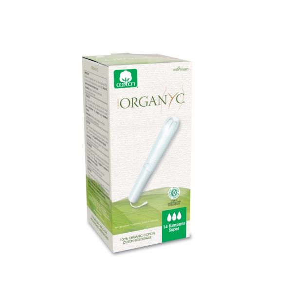 ORGANYC SUPER APPLICATOR TAMPONS 16 U - ORGANYC