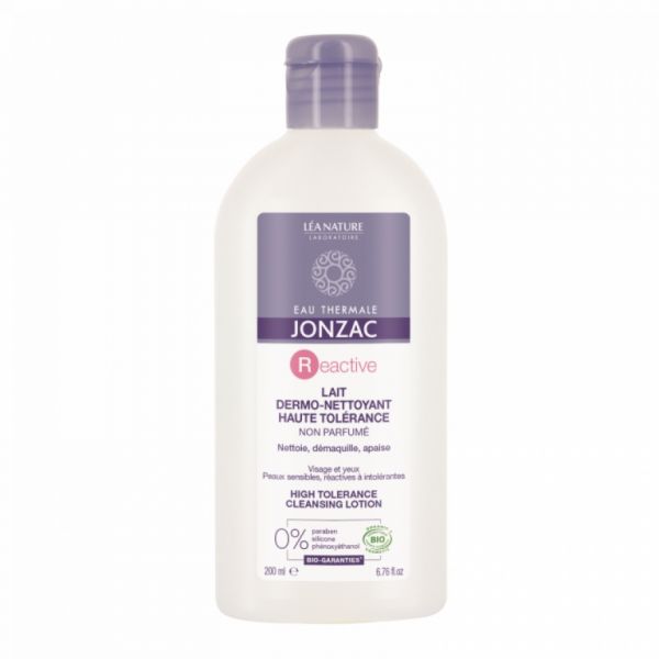 LAIT DERMO-NETTOYANT RÉACTIF ETJ 200 ML - JONZAC