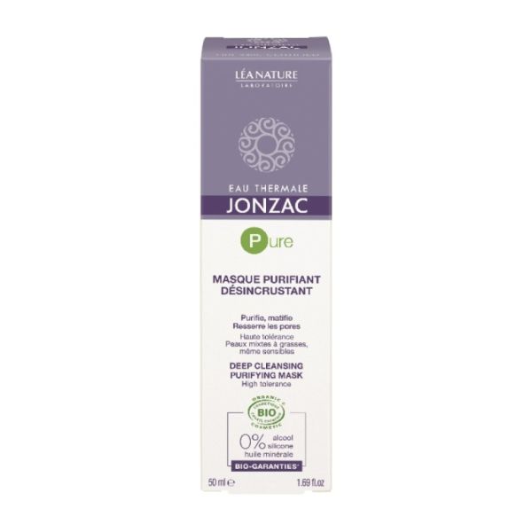 ETJ Máscara Purificante Purê 50 ml - JONZAC