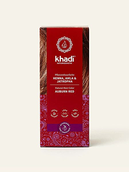 Henné Naturel à l'Amla et au Jatropha Rouge 100 gr